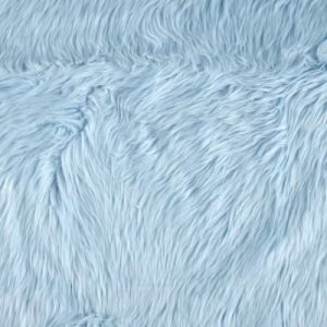 Faux Fur Luxury Shag Pastel Baby Blue