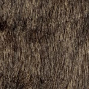 Luxury Wolf Brown/Black Fur