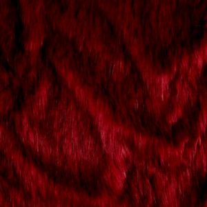 Luxury Norwegian Fur Ruby Fabric