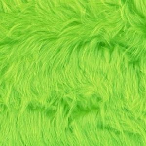Faux Fur Luxury Shag Neon Lime